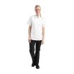 Picture of Chef Works Womens Springfield Zip Chef Jacket White M - BB052-M