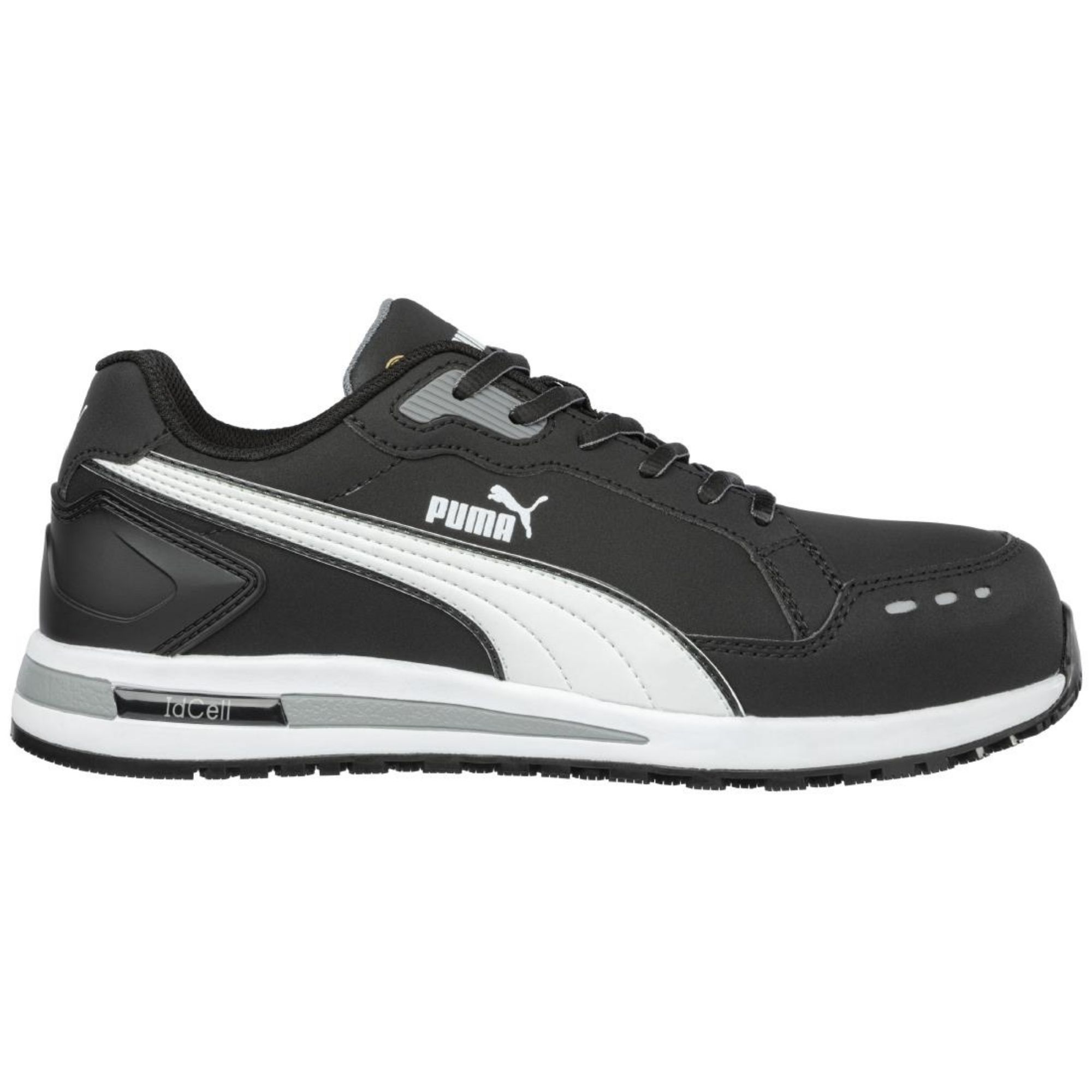 Picture of Puma Airtwist Safety Trainer Black & White  43 - BA170-43