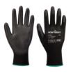 Picture of Portwest Black PU Palm Glove Size M - BA183-M