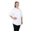 Picture of Southside Harlem Chef Jacket Mesh White XL - BA116-XL
