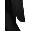 Picture of Whites Ladies Fitted Chef Jacket Black S - BA110-S