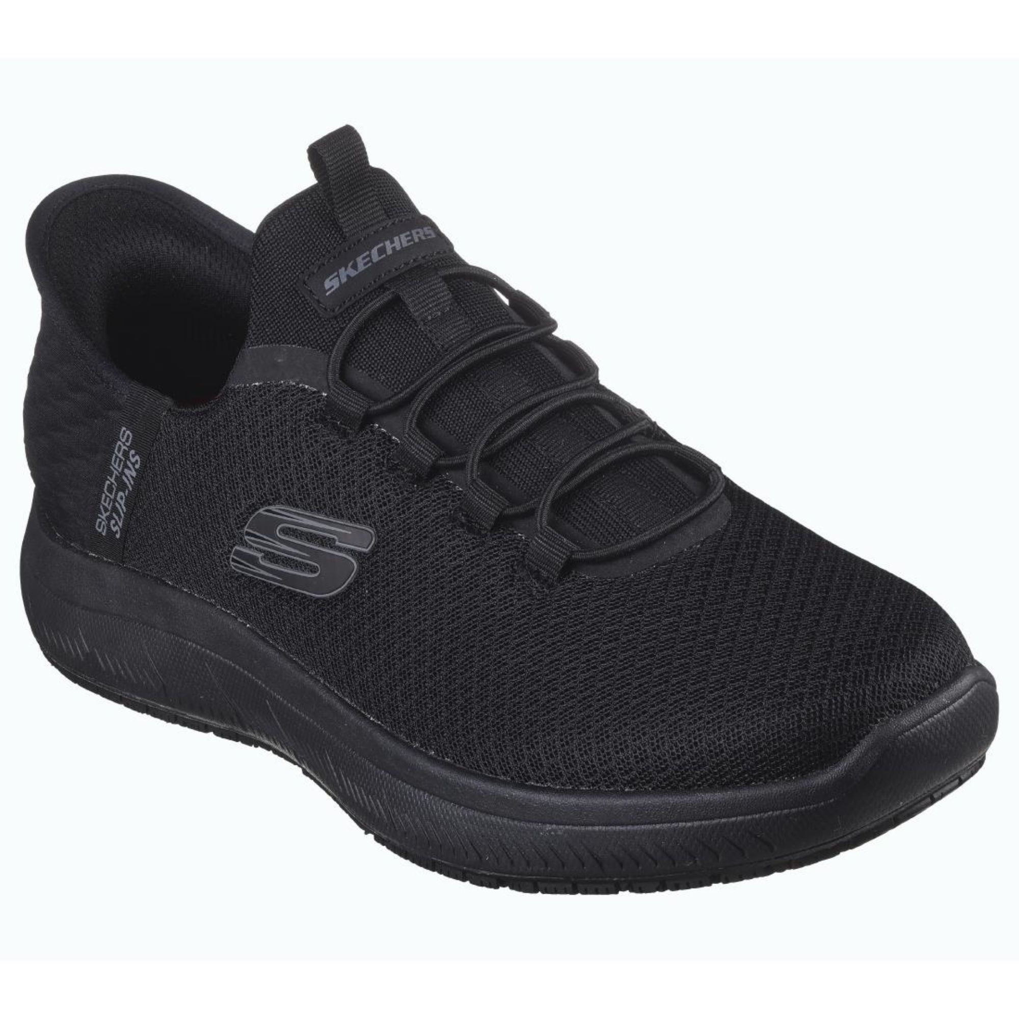 Picture of Skechers Mens Summit SR Sip Ons Black Size 41 - BA068-41