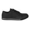 Picture of Slipbuster Microfibre Safety Trainers Matte Black 40 - BA060-40