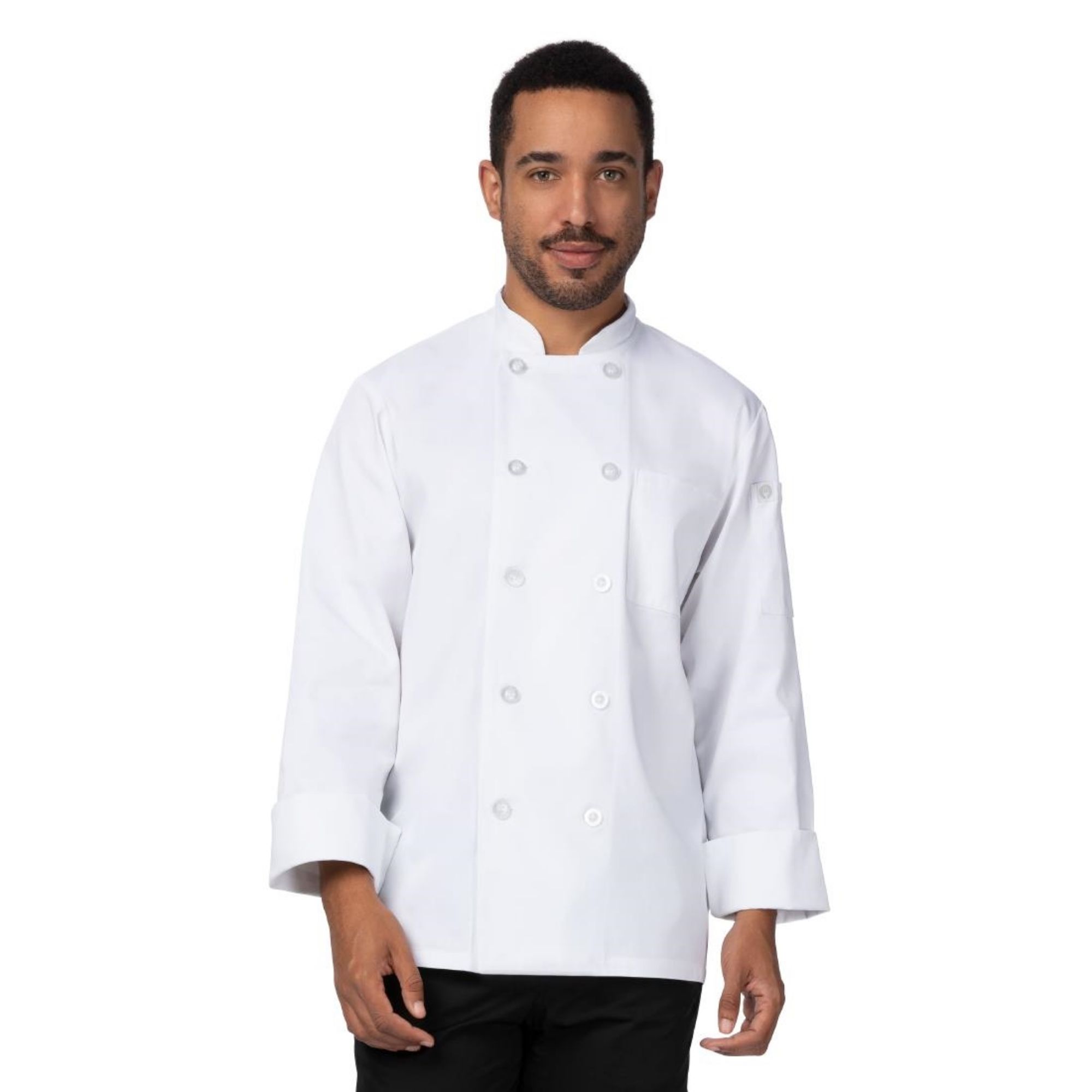 Picture of Chef Works Le Mans Recycled Chef Jacket White 3XL - BA046-3XL