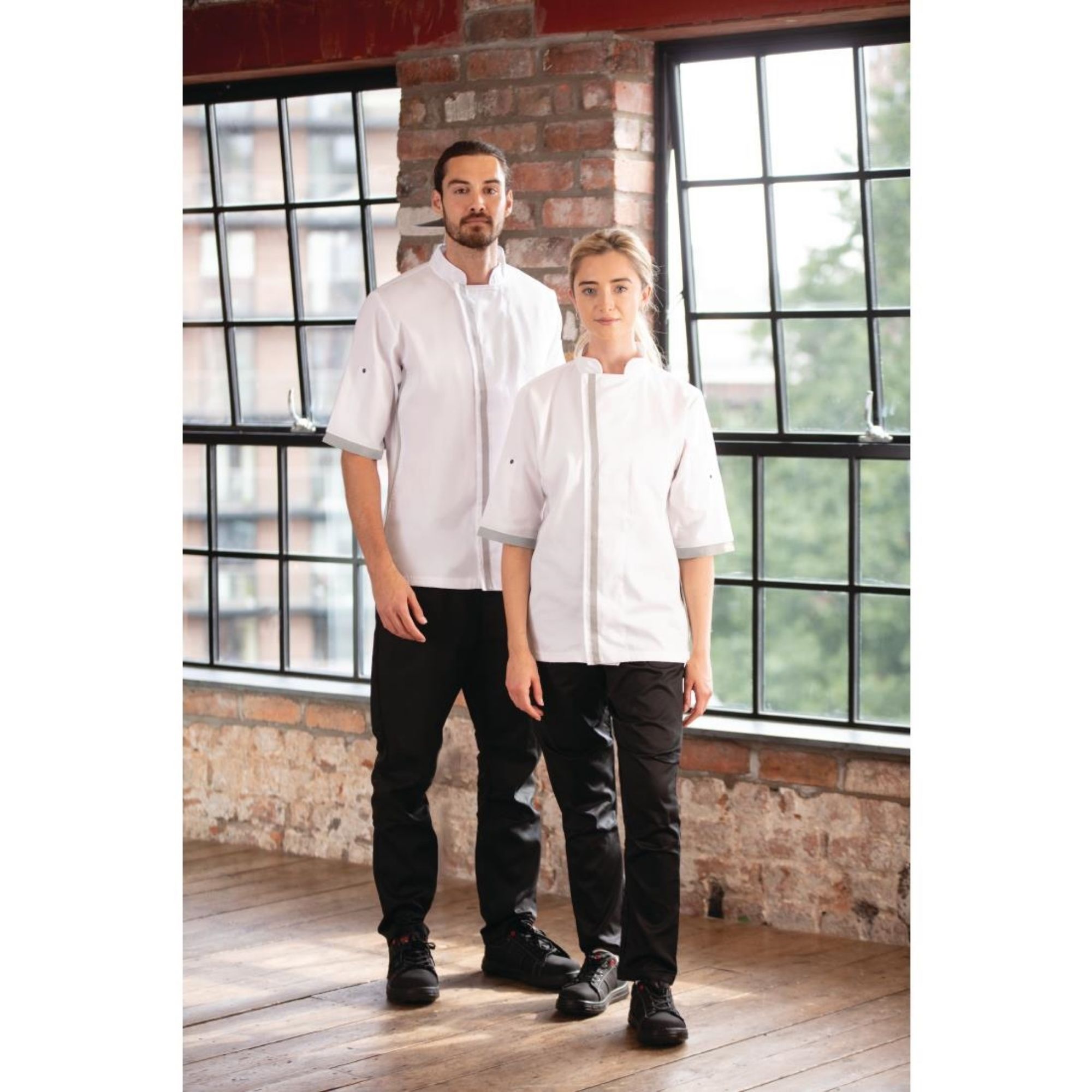 Picture of Southside Unisex Chef Jacket White XS