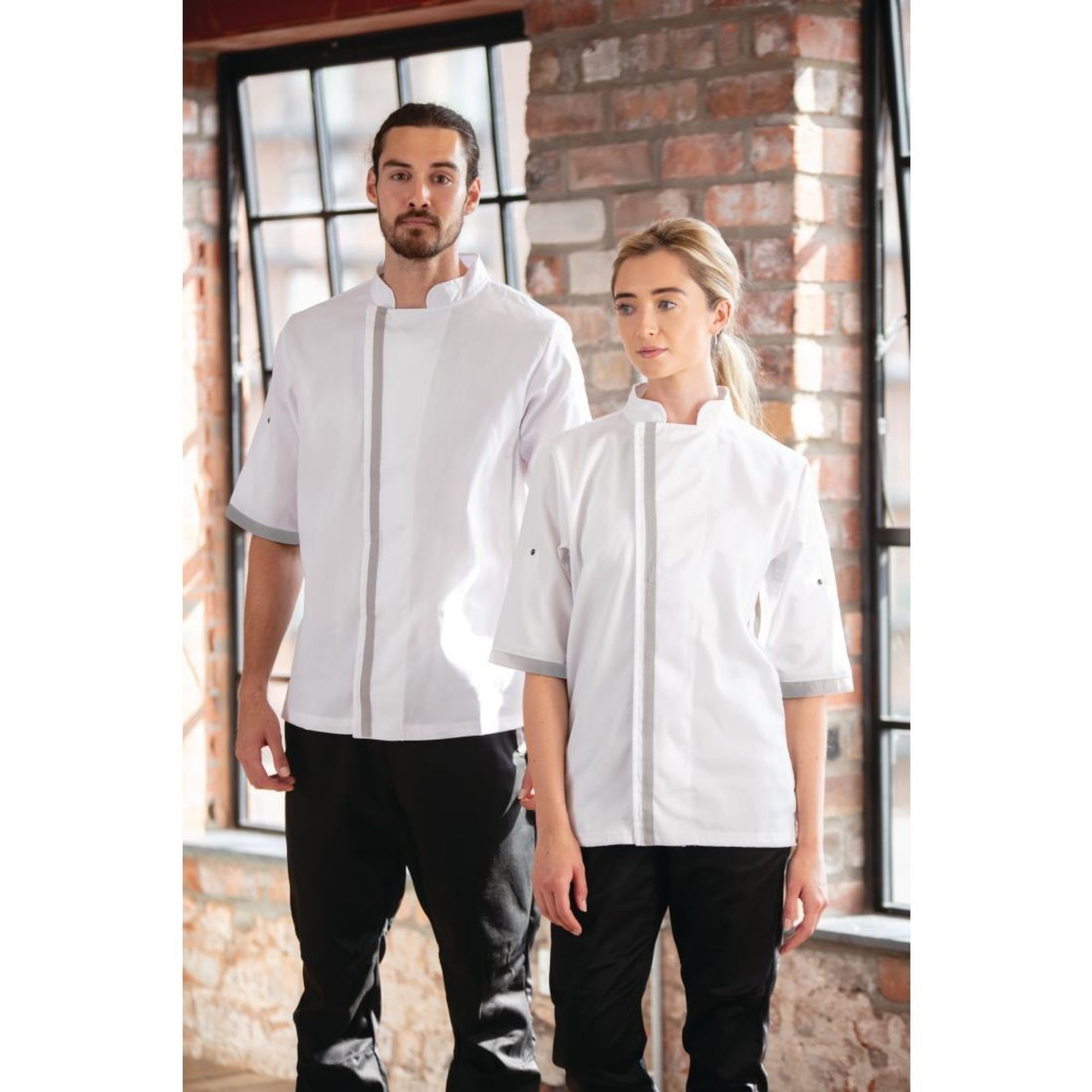 Picture of Southside Unisex Chef Jacket White XL