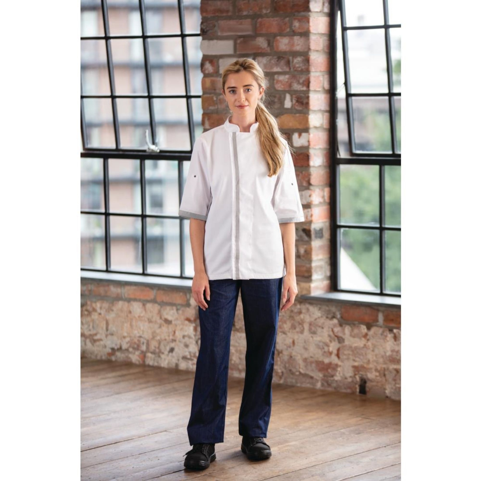 Picture of Southside Unisex Chef Jacket White XL