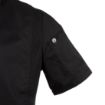 Picture of Chef Works Springfield Zipper Mens Chef Jacket Black S - B472-S