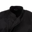 Picture of Chef Works Springfield Zipper Mens Chef Jacket Black XL - B472-XL