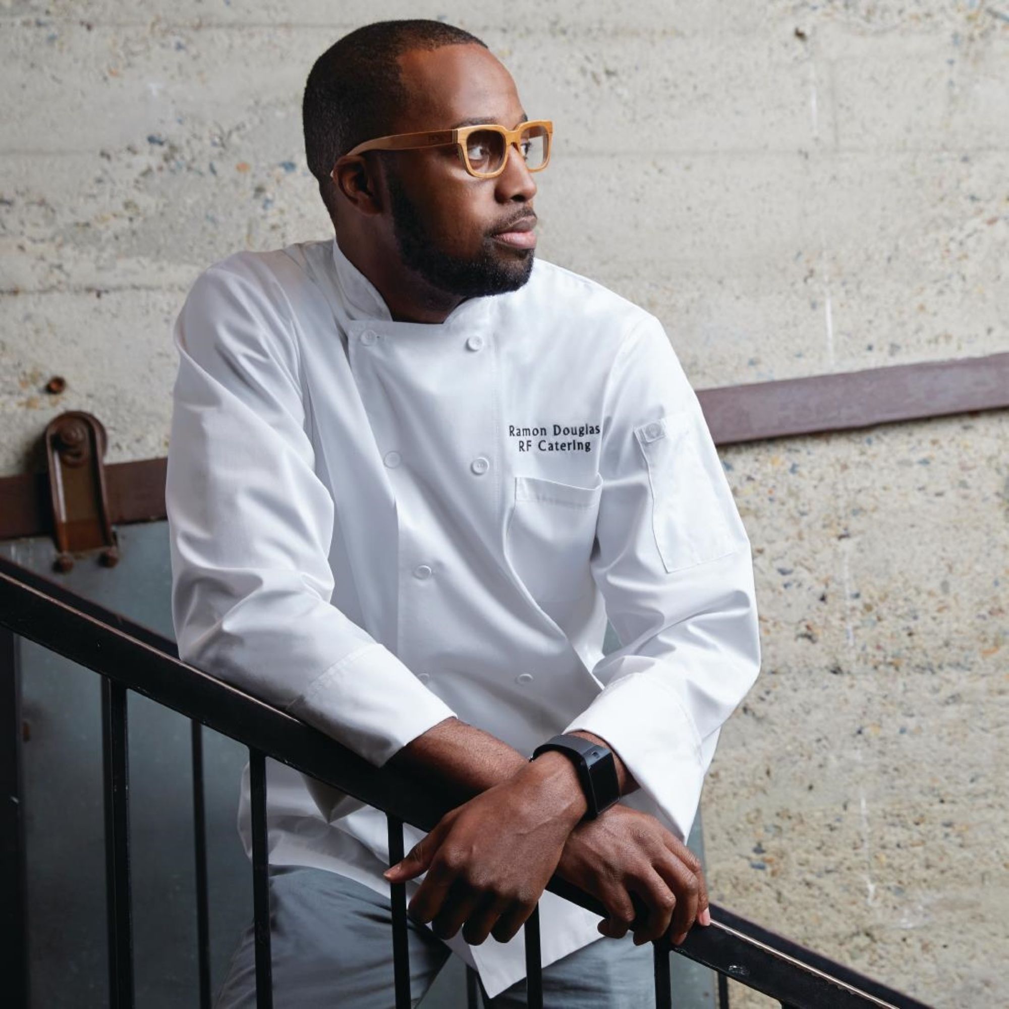 Picture of Chef Works Calgary Cool Vent Unisex Chef Jacket White XL