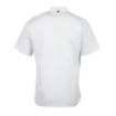 Picture of Chef Works Springfield Zipper Mens Chef Jacket White XL - B471-XL