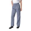 Picture of Whites Unisex Vegas Chefs Trousers Blue & White Check 2XL - B311-XXL