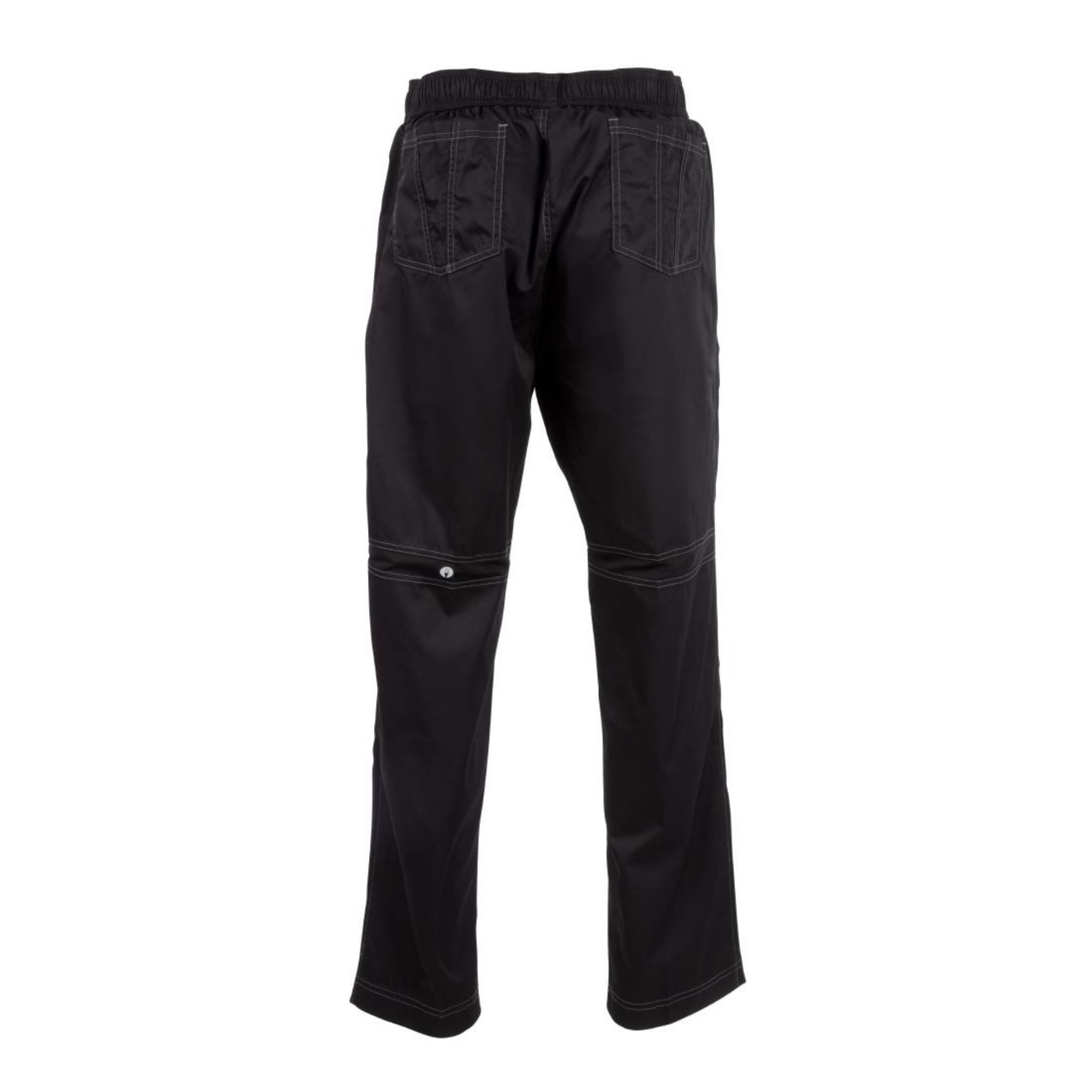 Picture of Chef Works Unisex Cool Vent Baggy Chefs Trousers Black L