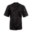 Picture of Chefs Works Montreal Cool Vent Unisex Chef Jacket Black 3XL - B054-3XL
