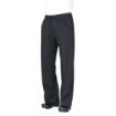Picture of Chef Works Unisex Cool Vent Baggy Chefs Trousers Black S - B187-S