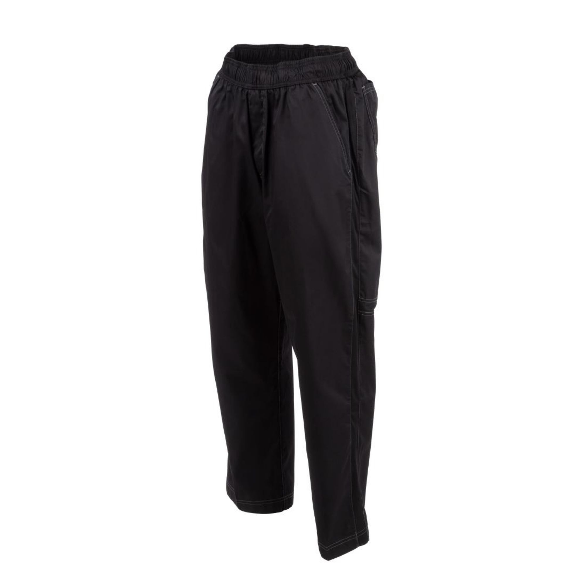 Picture of Chef Works Unisex Cool Vent Baggy Chefs Trousers Black S