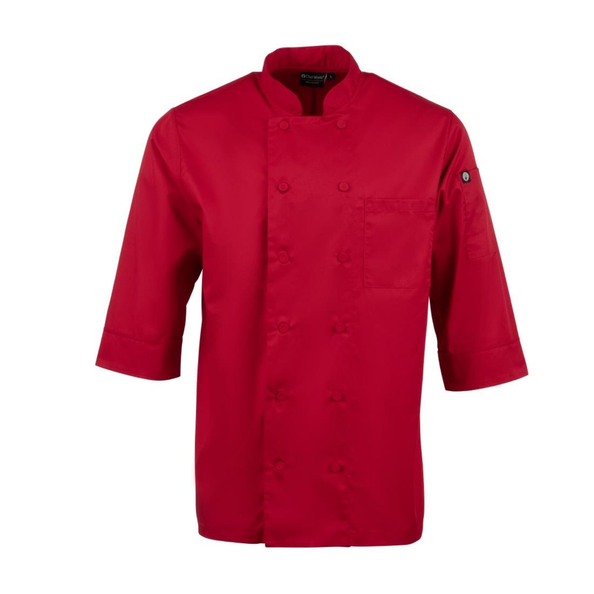 Picture of Chef Works Unisex Chef Jacket Red S - B106-S