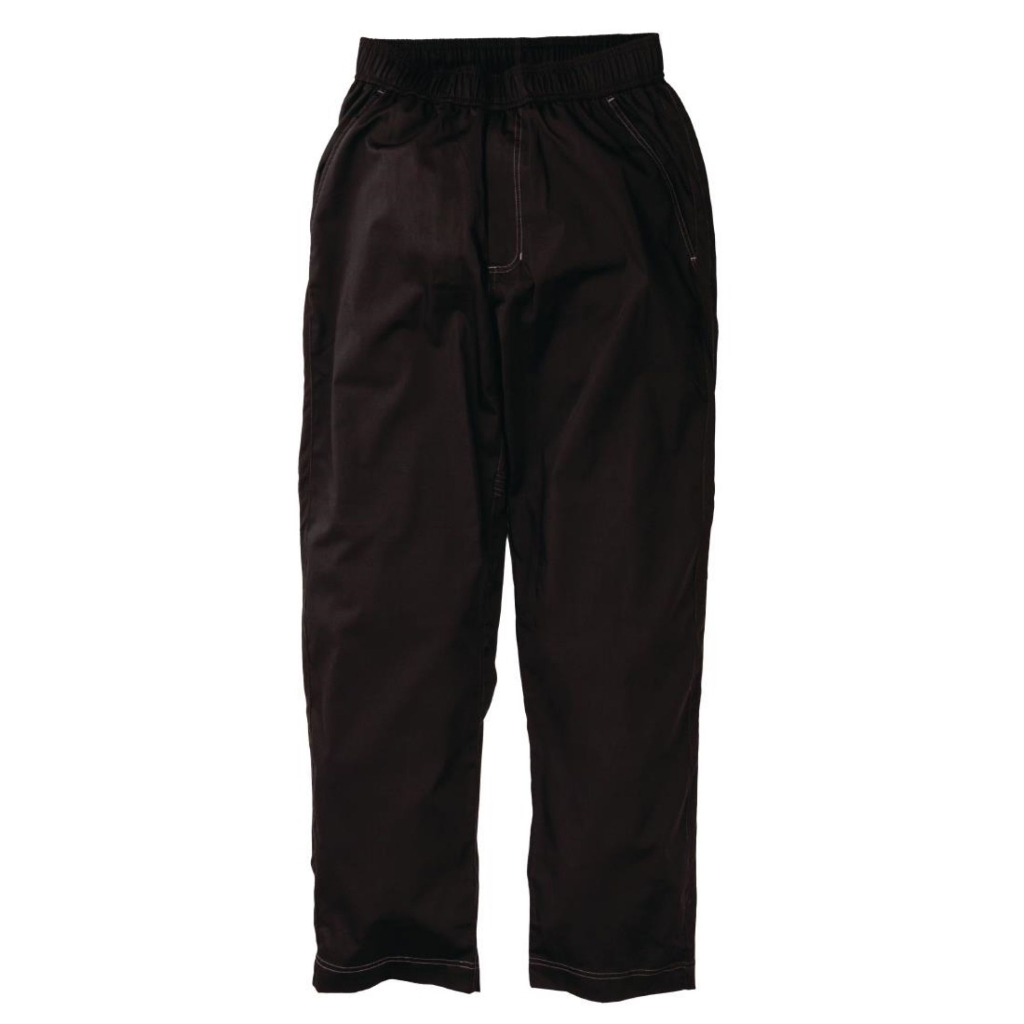 Picture of Chef Works Unisex Cool Vent Baggy Chefs Trousers Black S