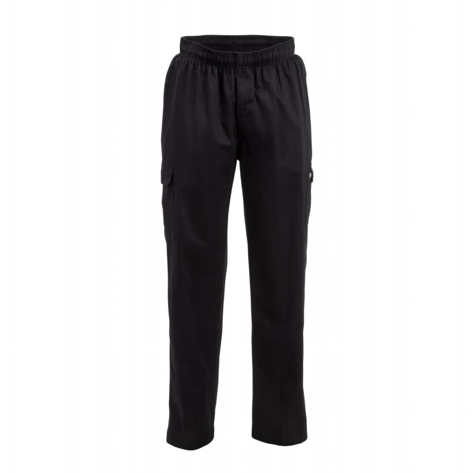 Picture of Chef Works Unisex Classic Fit Cargo Chefs Trousers Black 2XL - B222-XXL