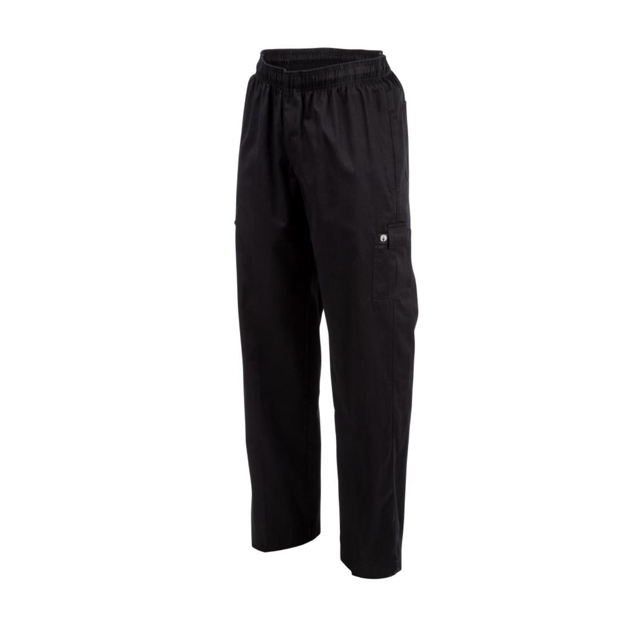 Picture of Chef Works Unisex Classic Fit Cargo Chefs Trousers Black 2XL