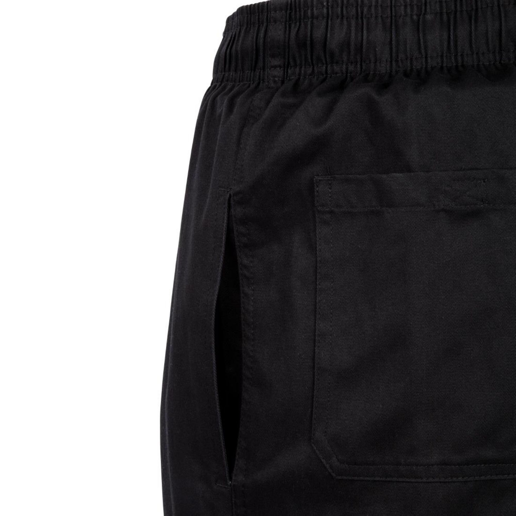 Picture of Chef Works Unisex Classic Fit Cargo Chefs Trousers Black XS