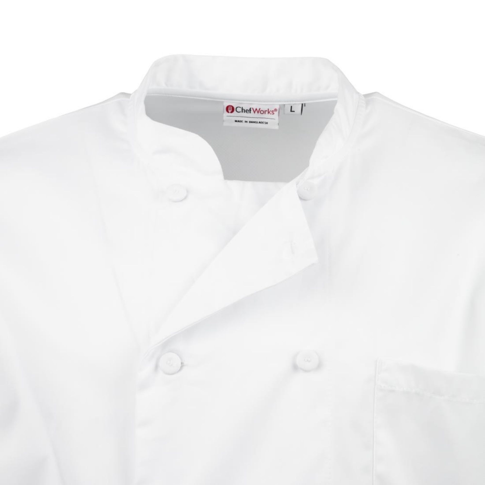 Picture of Chefs Works Montreal Cool Vent Unisex Chef Jacket White XS