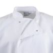 Picture of Whites Nevada Unisex Chef Jacket Black & White XS - A928-XS