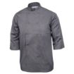 Picture of Chef Works Unisex Chef Jacket Grey 2XL - A934-XXL