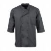 Picture of Chef Works Unisex Chef Jacket Grey 2XL - A934-XXL