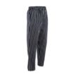 Picture of Chef Works Designer Baggy Pant Black & White Striped S - A940-S