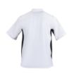 Picture of Whites Nevada Unisex Chef Jacket Black & White XL - A928-XL