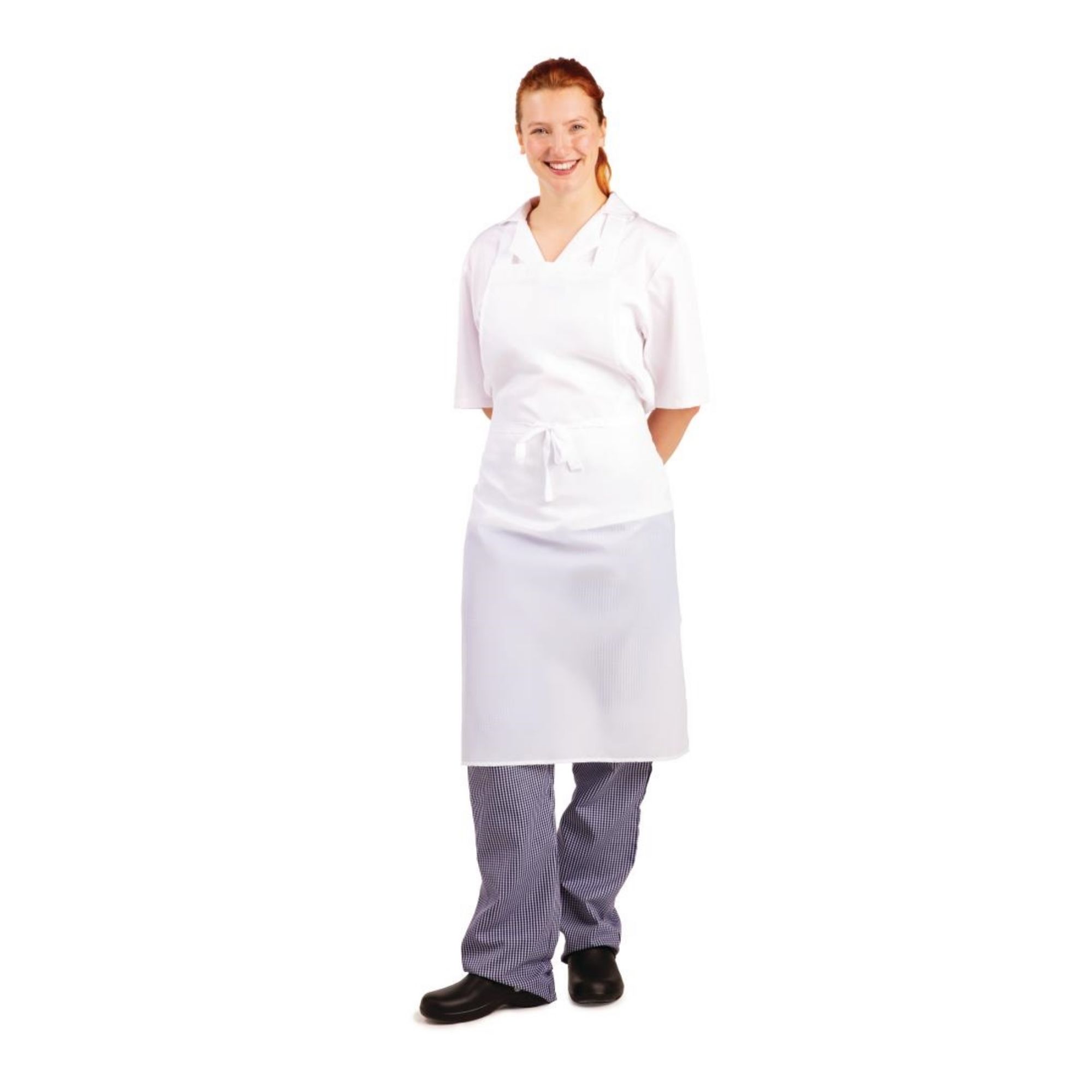 Picture of Whites Water Resistant Bib Apron White