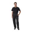 Picture of Whites Vegas Chef Trousers Polycotton Black 4XL - A582-4XL