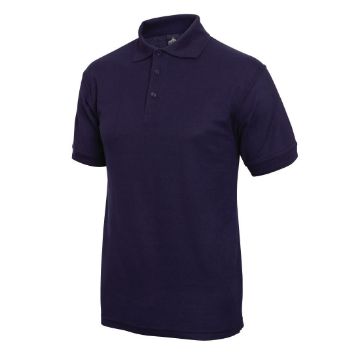 Picture of Portwest Unisex Polo Shirt Navy Blue L