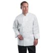Picture of Chef Works Unisex Le Mans Chef Jacket White M - A371-M