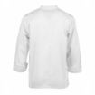 Picture of Chef Works Unisex Le Mans Chef Jacket White M - A371-M