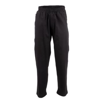 Picture of Chef Works Unisex Better Built Baggy Chefs Trousers Black XS