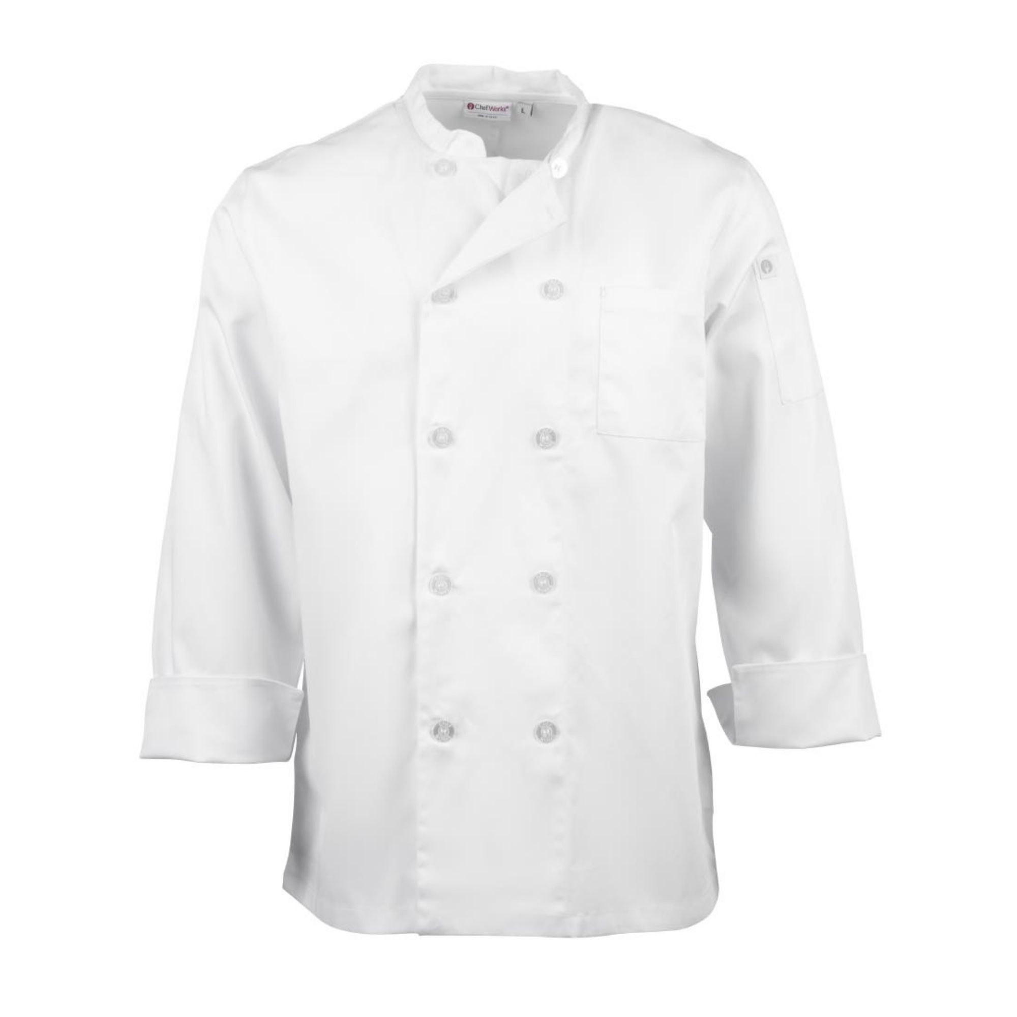 Picture of Chef Works Unisex Le Mans Chef Jacket White S