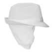 Picture of Trilby Hat with Net Snood White L - A653-L