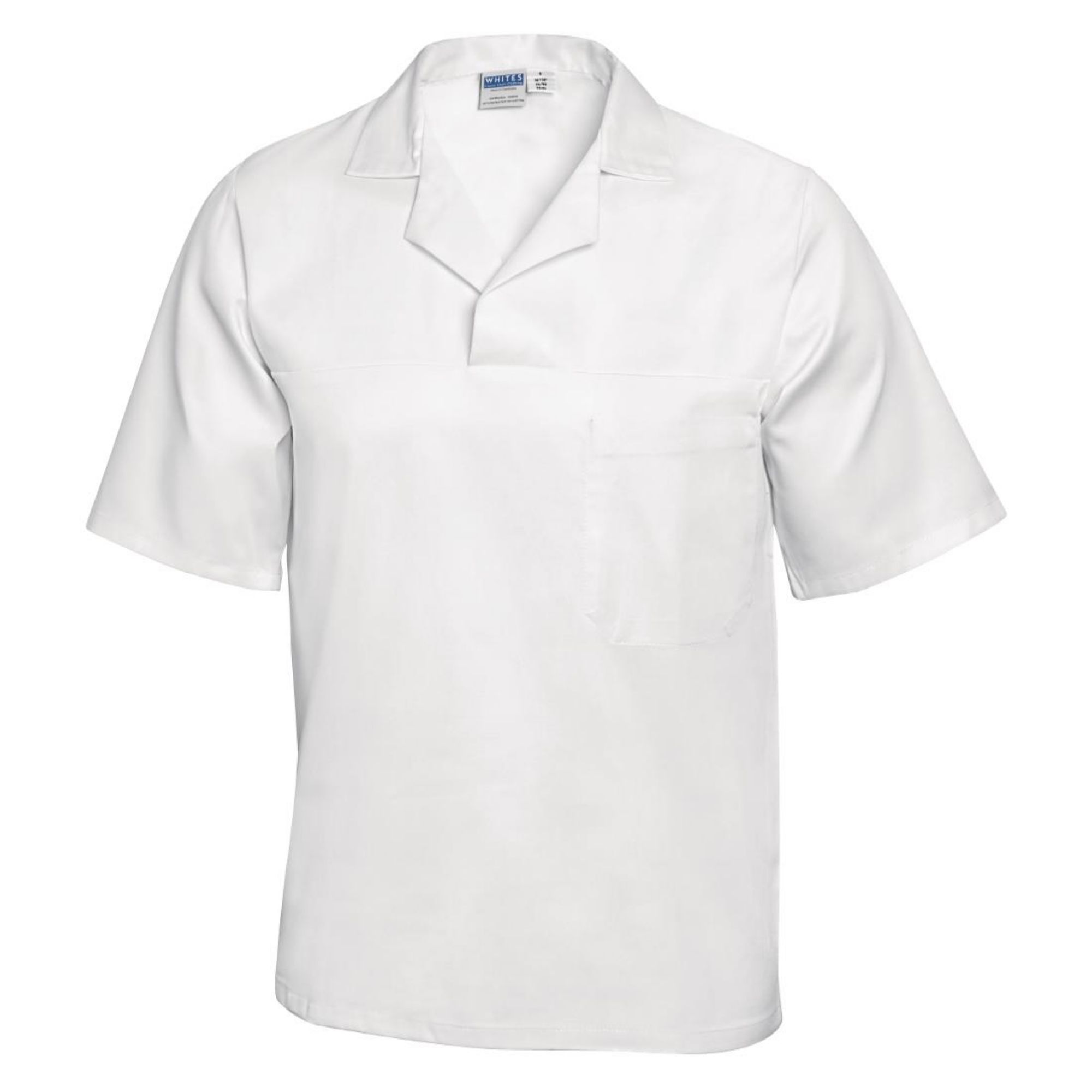 Picture of Unisex Bakers Shirt White M - A102-M