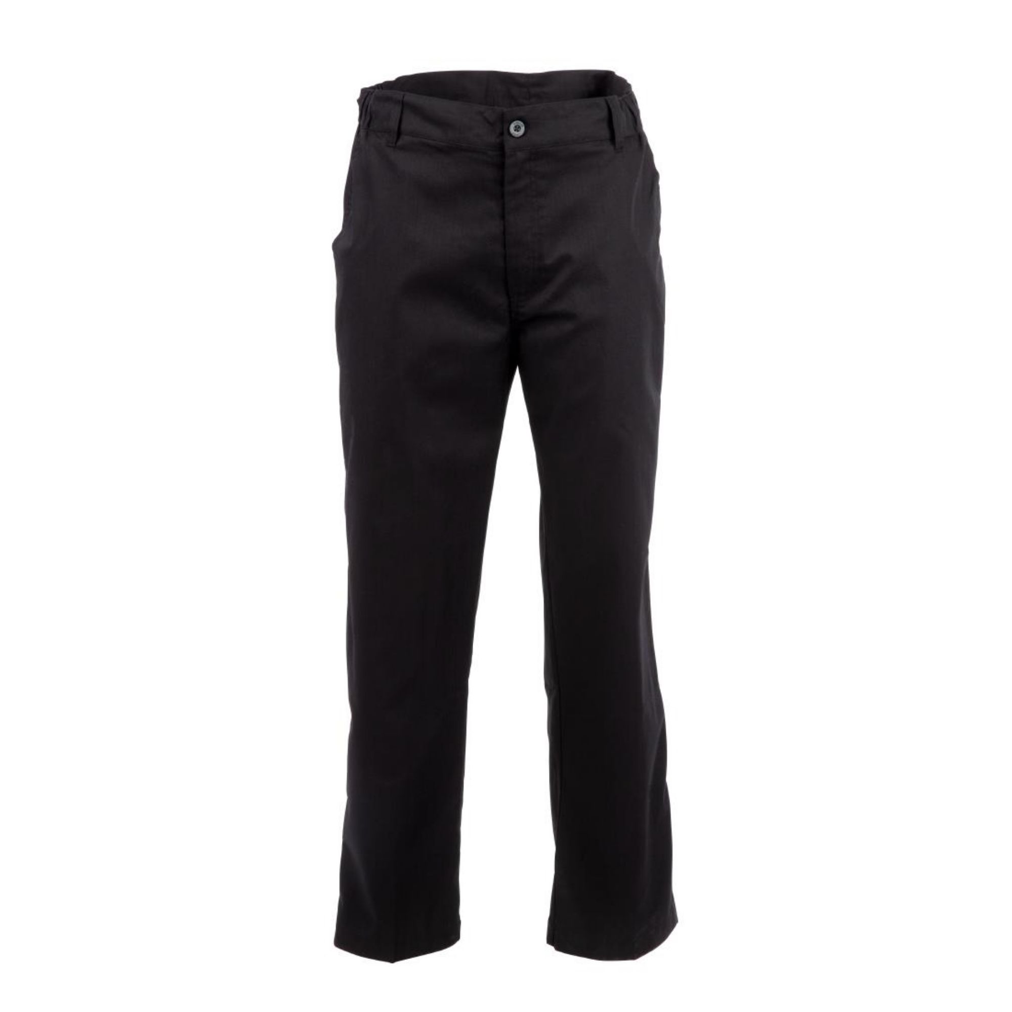 Picture of Chef Works Unisex Professional Series Chefs Trousers Black Herringbone S - A674-S