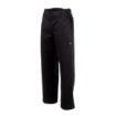 Picture of Chef Works Unisex Professional Series Chefs Trousers Black Herringbone S - A674-S