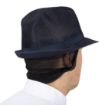 Picture of Trilby Hat with Snood Navy Blue L - A654-L