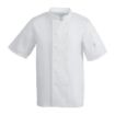 Picture of Whites Vegas Unisex Chef Jacket Short Sleeve White 5XL - A211-5XL