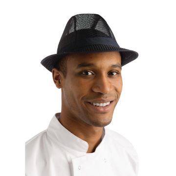 Picture of Trilby Hat Navy Blue L