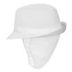 Picture of Trilby Hat with Net Snood White S - A653-S