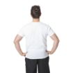 Picture of Unisex Chef T-Shirt White 2XL - A103-2XL