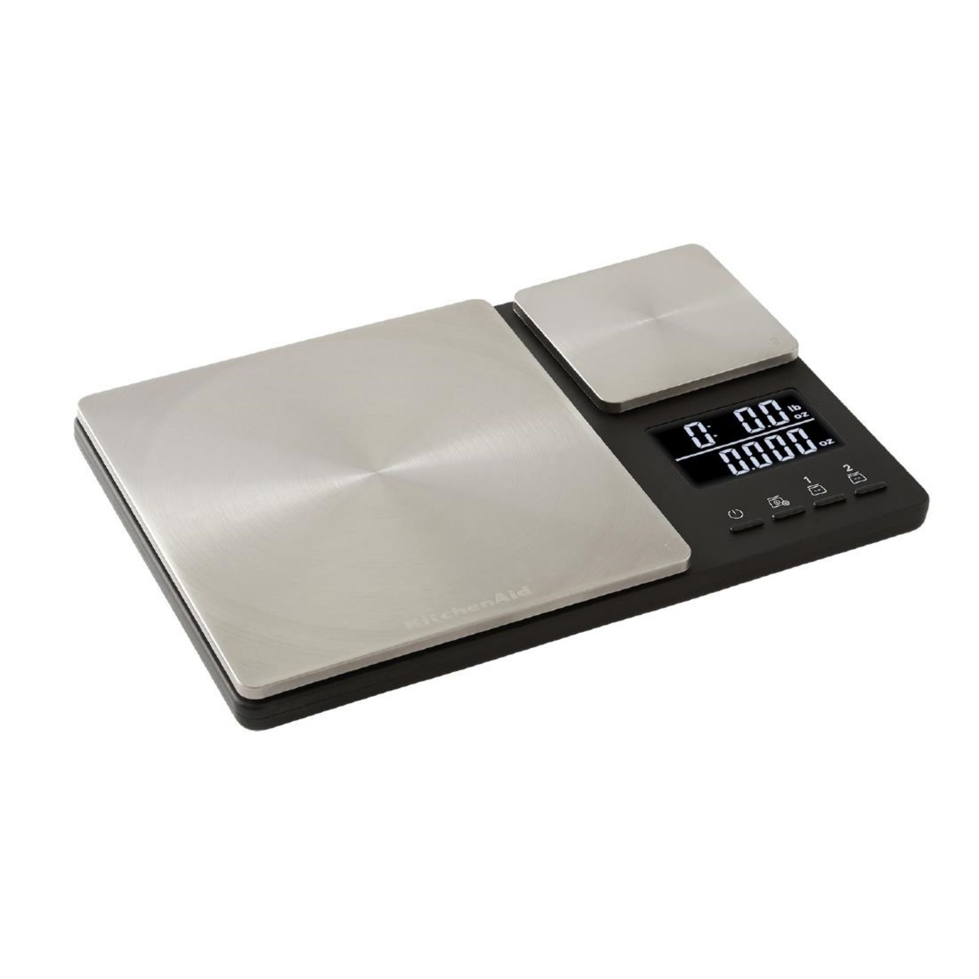 Picture of KitchenAid Global Dual Platform Stainless Steel Kitchen Scales Black - DX299