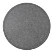 Picture of Bolero Fibre Glass Round Table Top Brushed Black 580mm - DL489