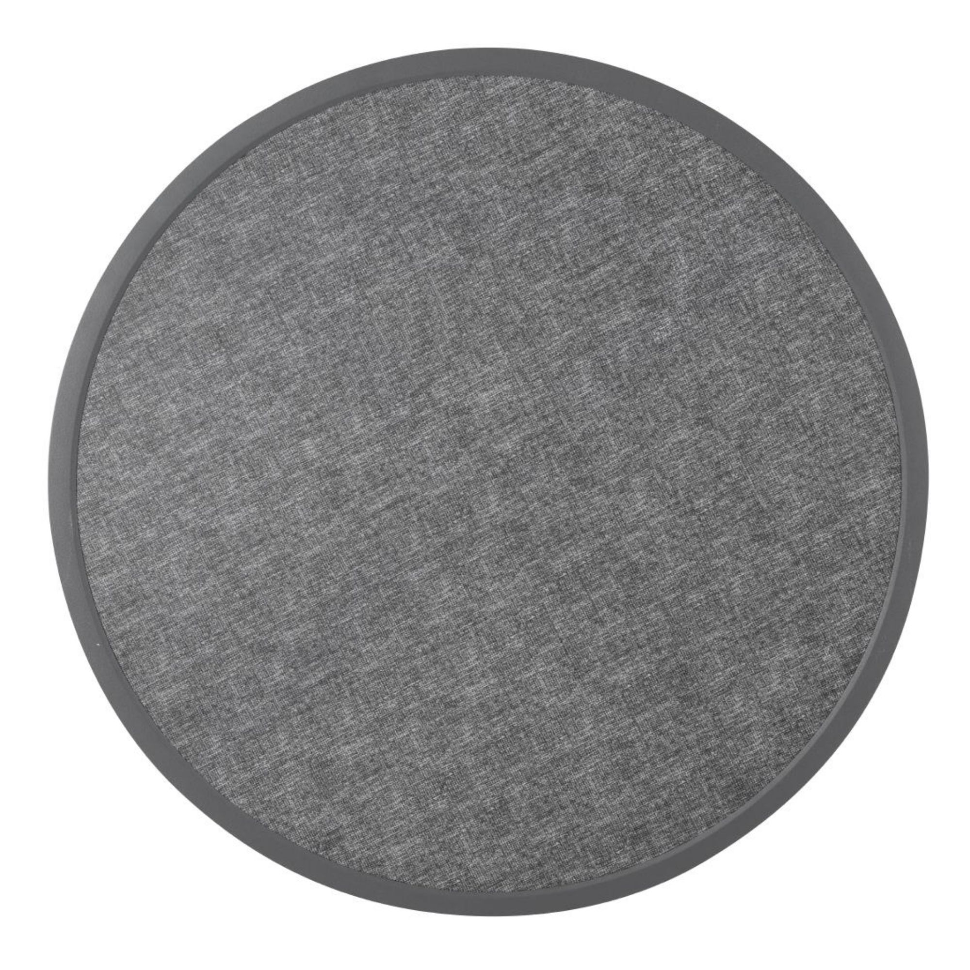 Picture of Bolero Fibre Glass Round Table Top Brushed Black 580mm - DL489
